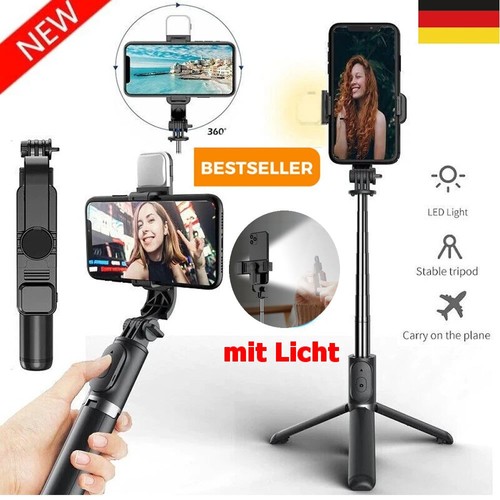 Luce selfie stick treppiede